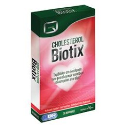 CHOLESTEROL BIOTIX (ΣΥΜΒΑΛΛΕΙ ΣΤΗ ΔΙΑΤΗΡΗΣΗ ΦΥΣΙΟΛΟΓΙΚΩΝ ΕΠΙΠΕΔΩΝ ΧΟΛΗΣΤΕΡΙΝΗΣ) QUEST 30caps QUEST VITAMINS